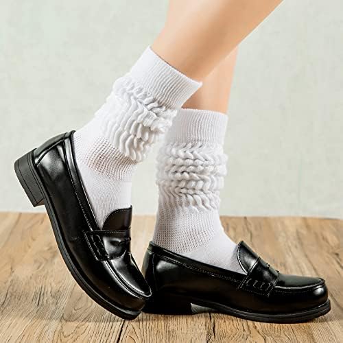Kış Diz Yüksek Slouch Çorap Kadınlar için Yumuşak Ekstra Uzun Ezme Çorap Slouch Çizme Çorap Kızlar Yığılmış Çorap